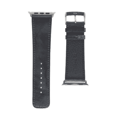 Apple Watch Strap Classic Vintage calf Grey