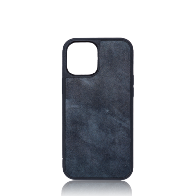 Iphone 12 mini Case Grey Vintage Calf