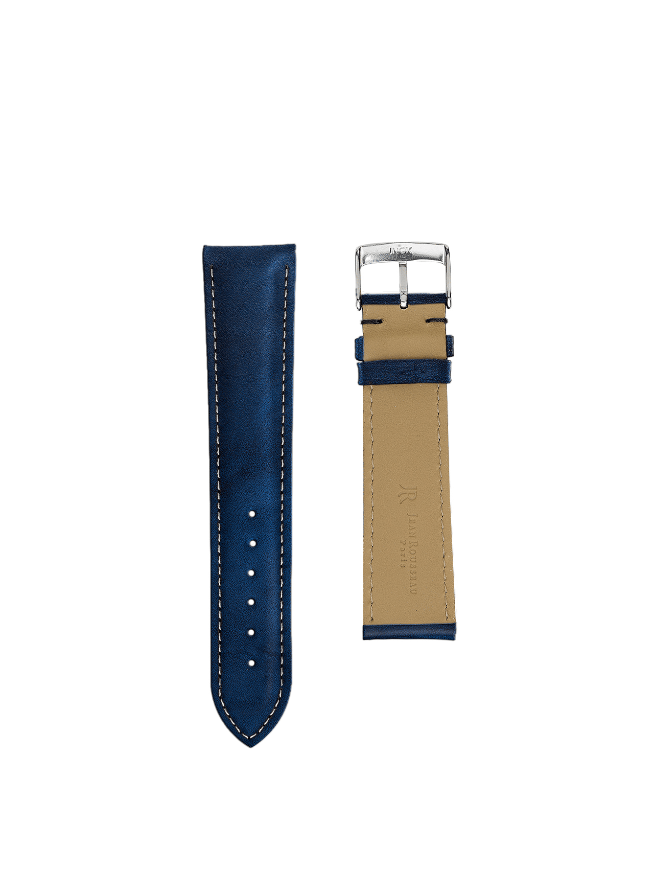watch band vintage calf blue men