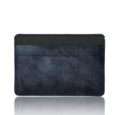 "Essentiel" Slim Cardholder Grey Vintage Calf