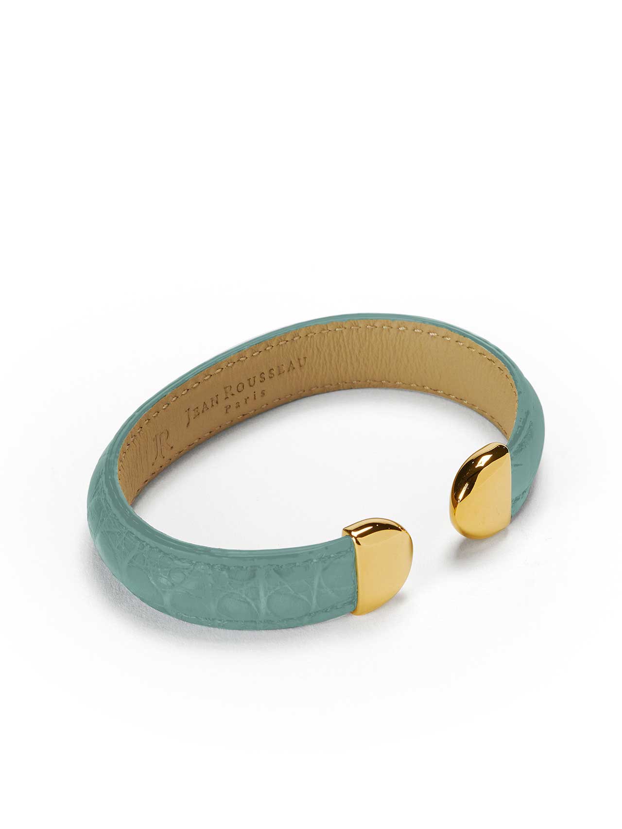 bracelet blue leather jean rousseau