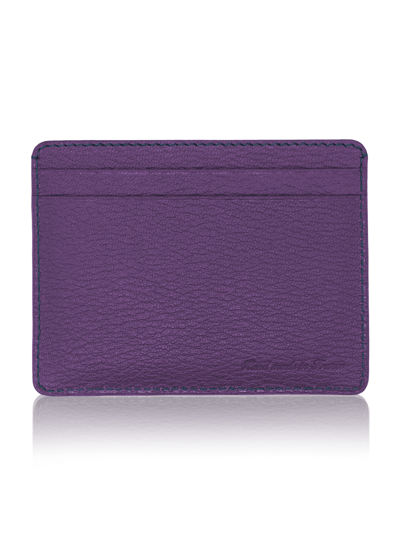 camo bleu portefeuille jean rousseau violet