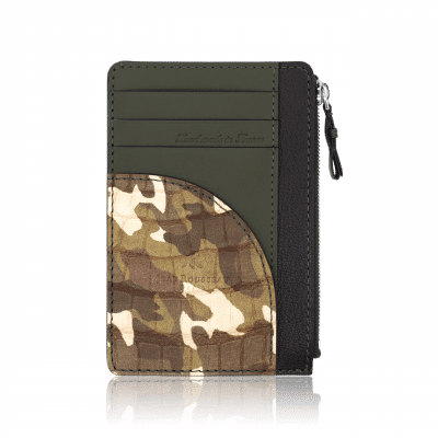 Easy wallet Camouflage Alligator Green