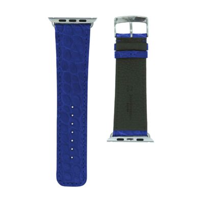Apple Watch bracelet Alligator blue women