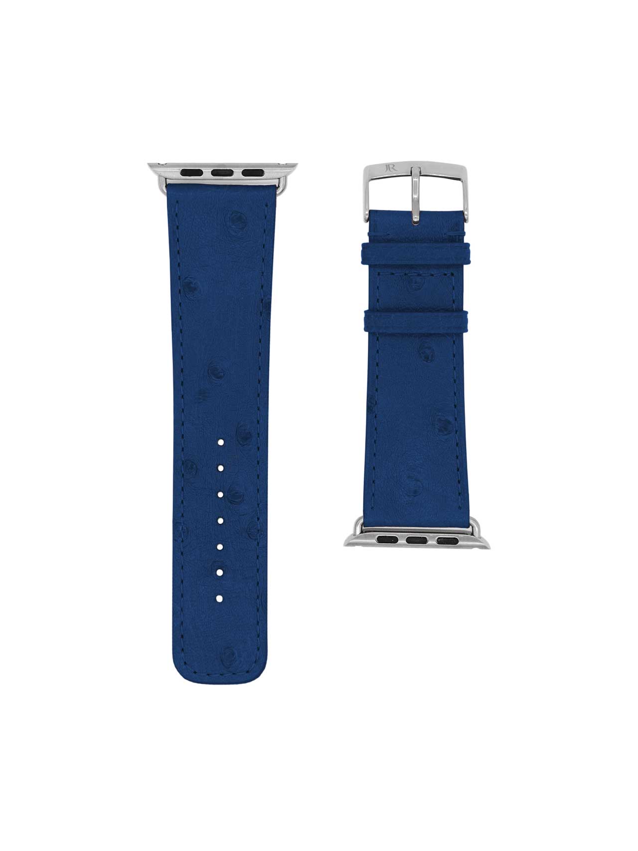 Apple Watch band ostrich Blue Men
