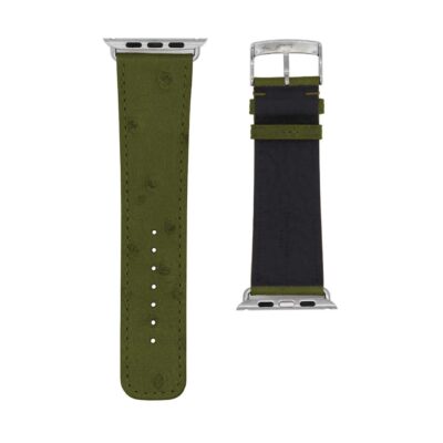 <span class="cat_name">Classic Apple Watch strap</span><br><span class="material_name">Ostrich</span><br><span class="color_name">Khaki</span>