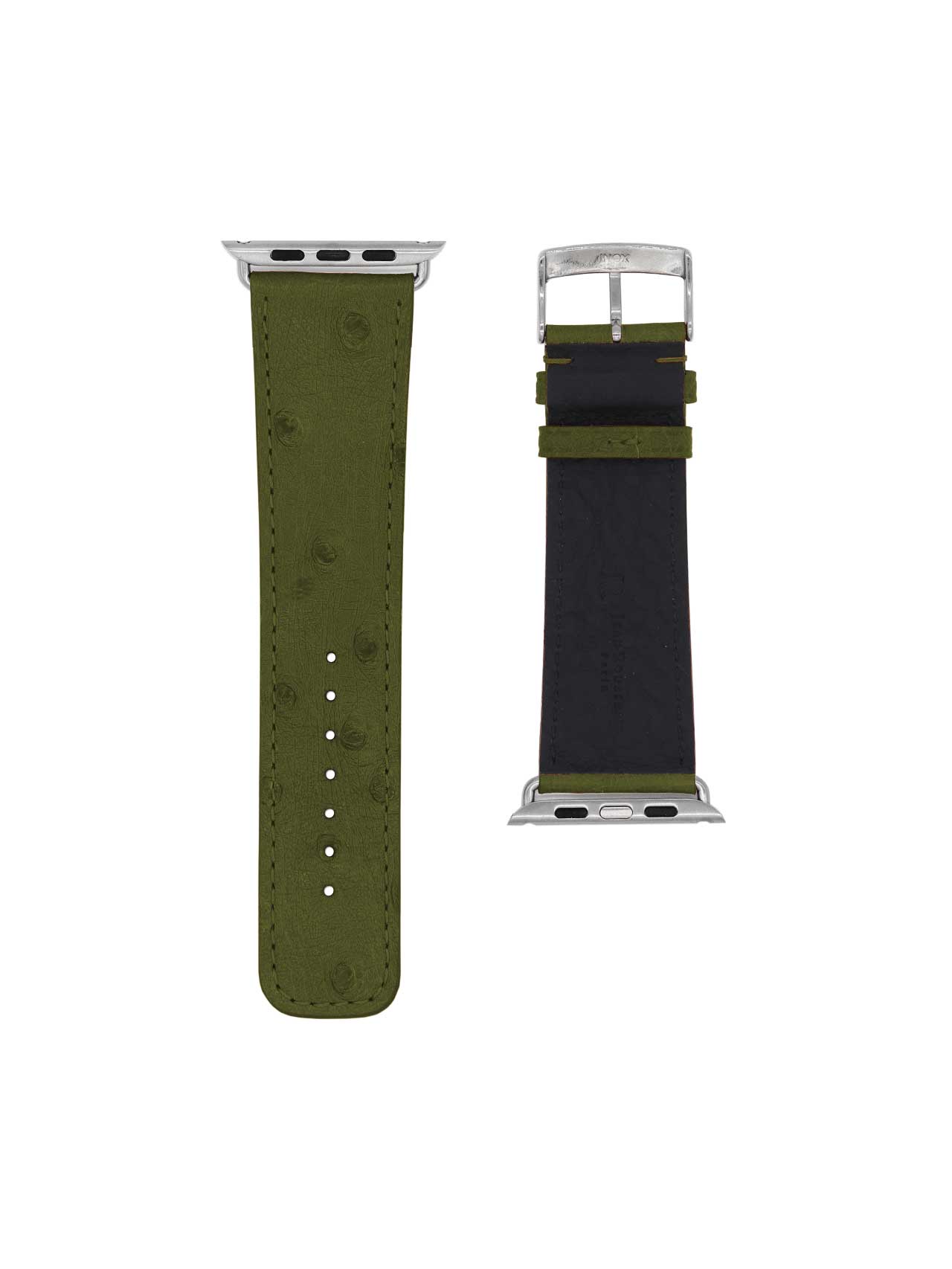 Apple Watch band ostrich Khaki Men