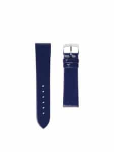 Watch strap chic Navy blue Calf