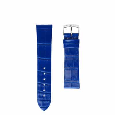 Watch Straps Watch strapShiny alligatorElectric Blue