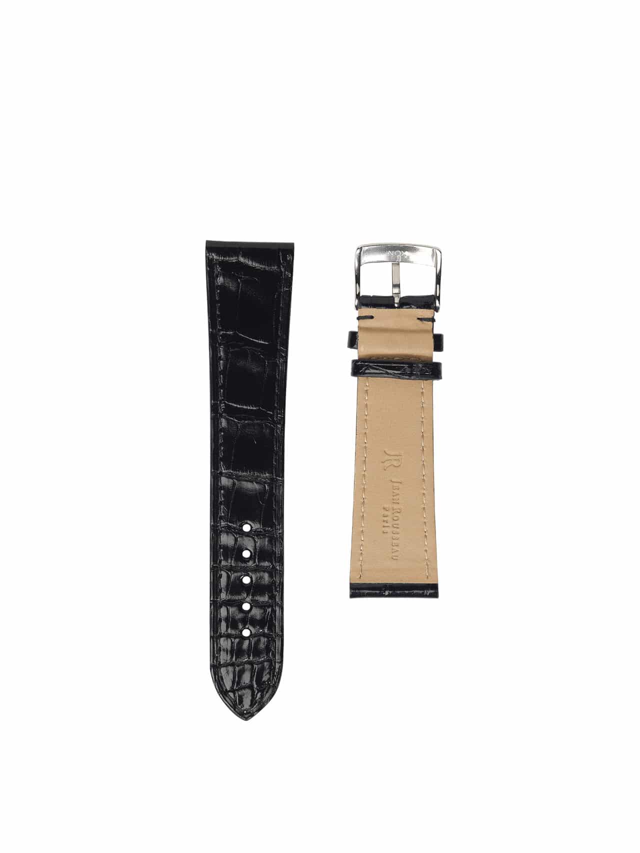 Watch strap Alligator red bright men