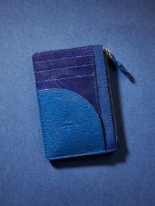 Easy wallet Sawaya collection Saibi blue