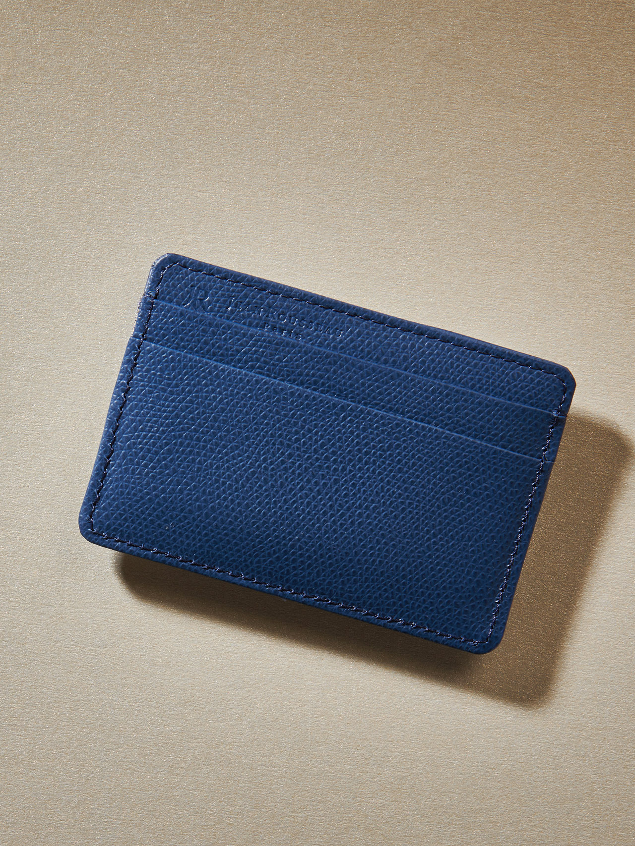 sawaya jyubei card holder blue jean rousseau