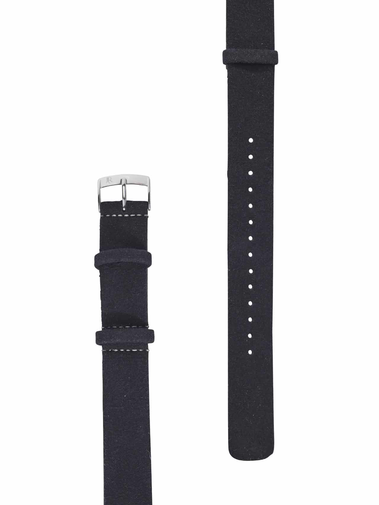 alcantara watch strap car monaco black