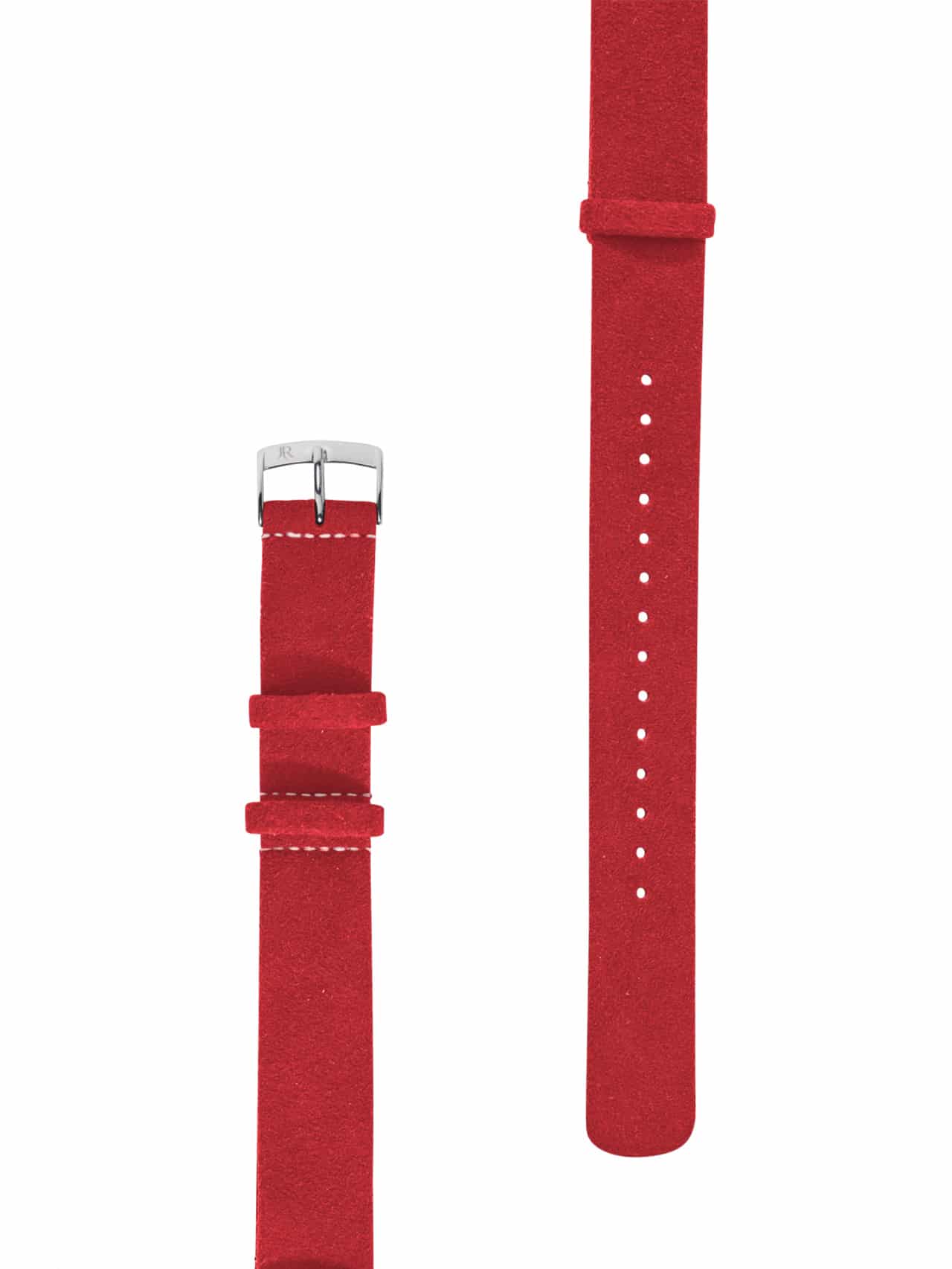 Nato watch strap Alcantara brown women