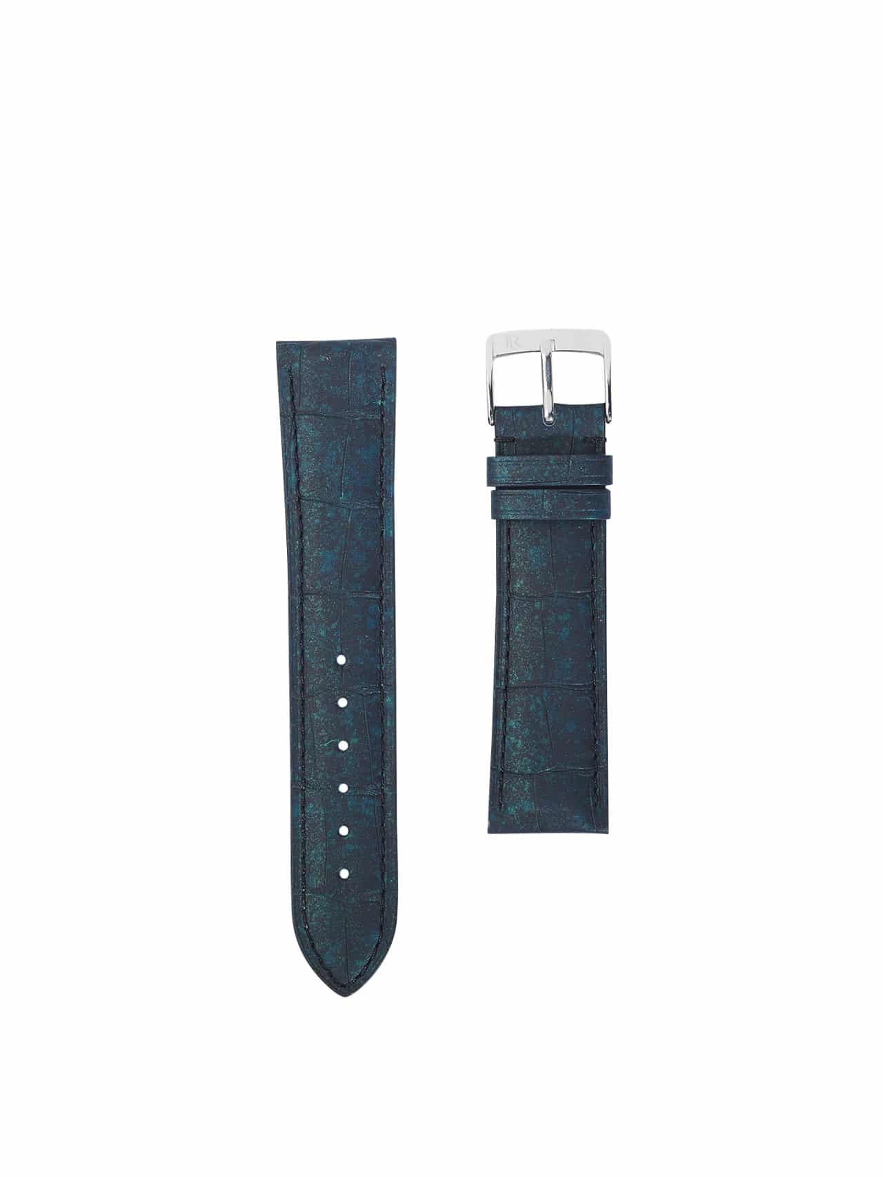 Watch strap 3.5 Asteria rubber touch crocodile front