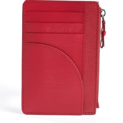gift idea Easy Wallet red calf Christmas