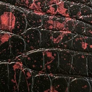  阿斯忒里亞 鱷魚皮 - 粉紅色