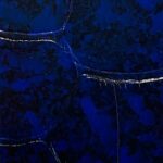  阿斯忒里亞 鱷魚皮 - 藍色