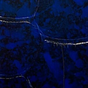  阿斯忒里亞 鱷魚皮 - 藍色