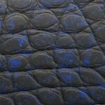  阿斯忒里亞 鱷魚皮 - 藍色 橡膠觸感