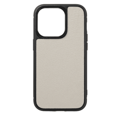 iphone case 14 leather calf white