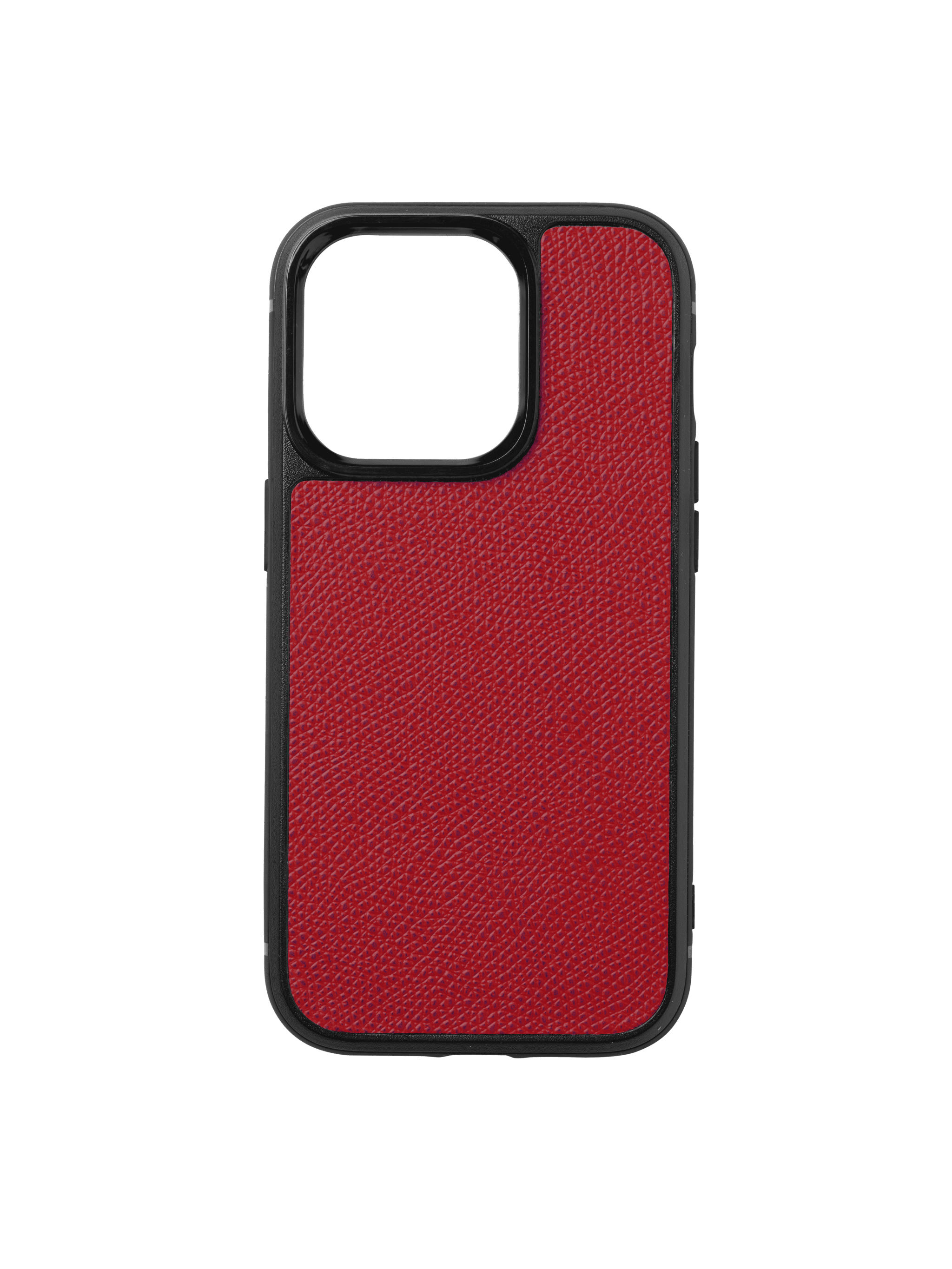 iphone case 14 leather calf red