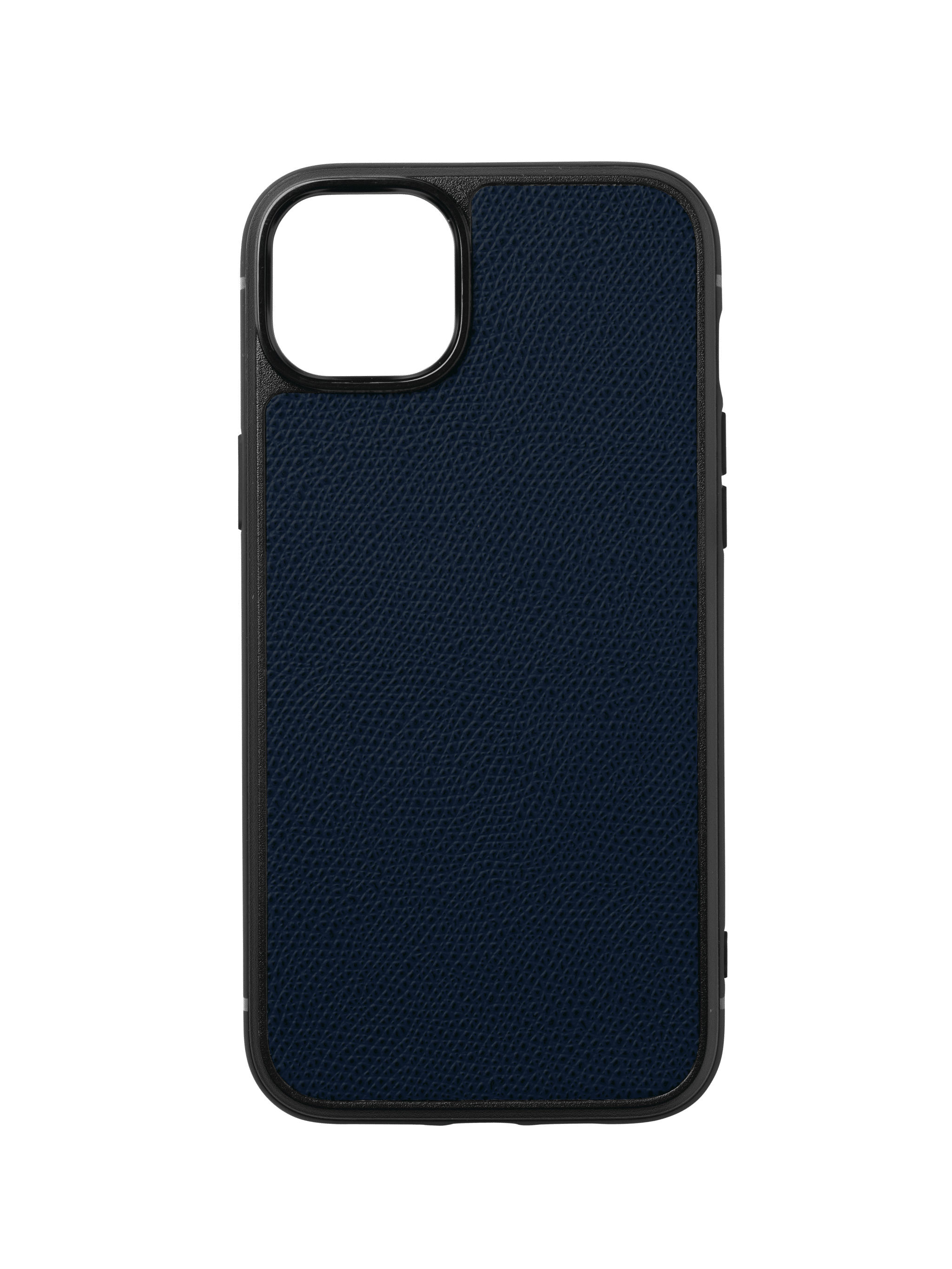 coque iphone 14 cuir veau navy