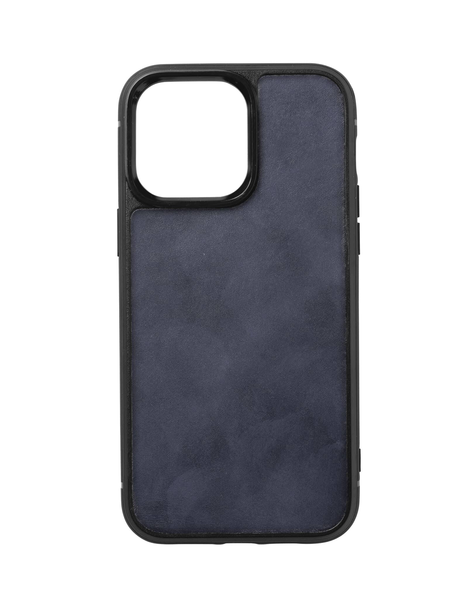 coque iphone 14 cuir veau bleu