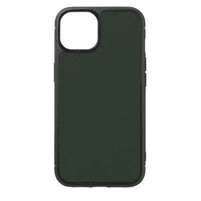 iphone case 14 leather calf green
