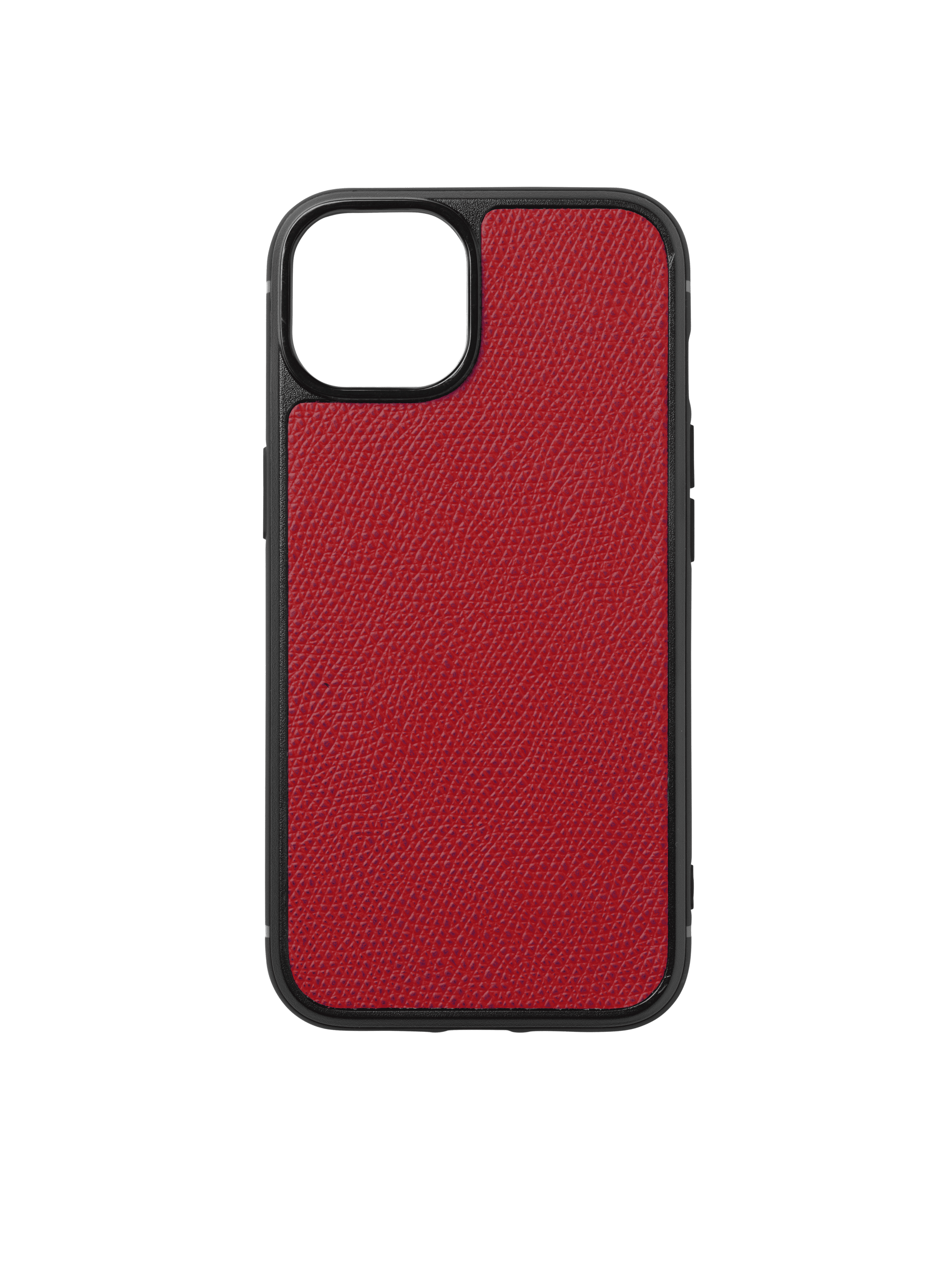 iphone case 14 leather calf red