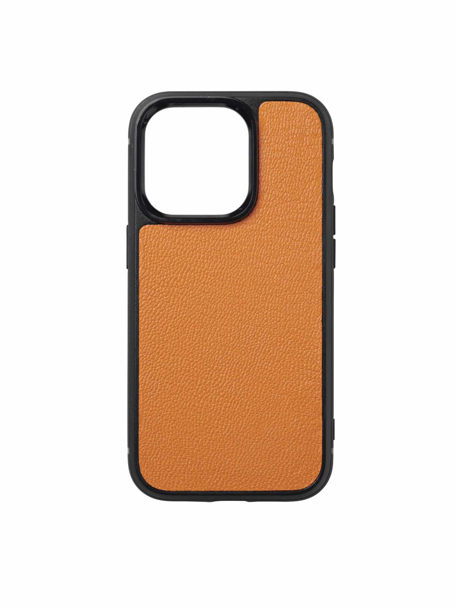 iphone case 14 leather calf light brown