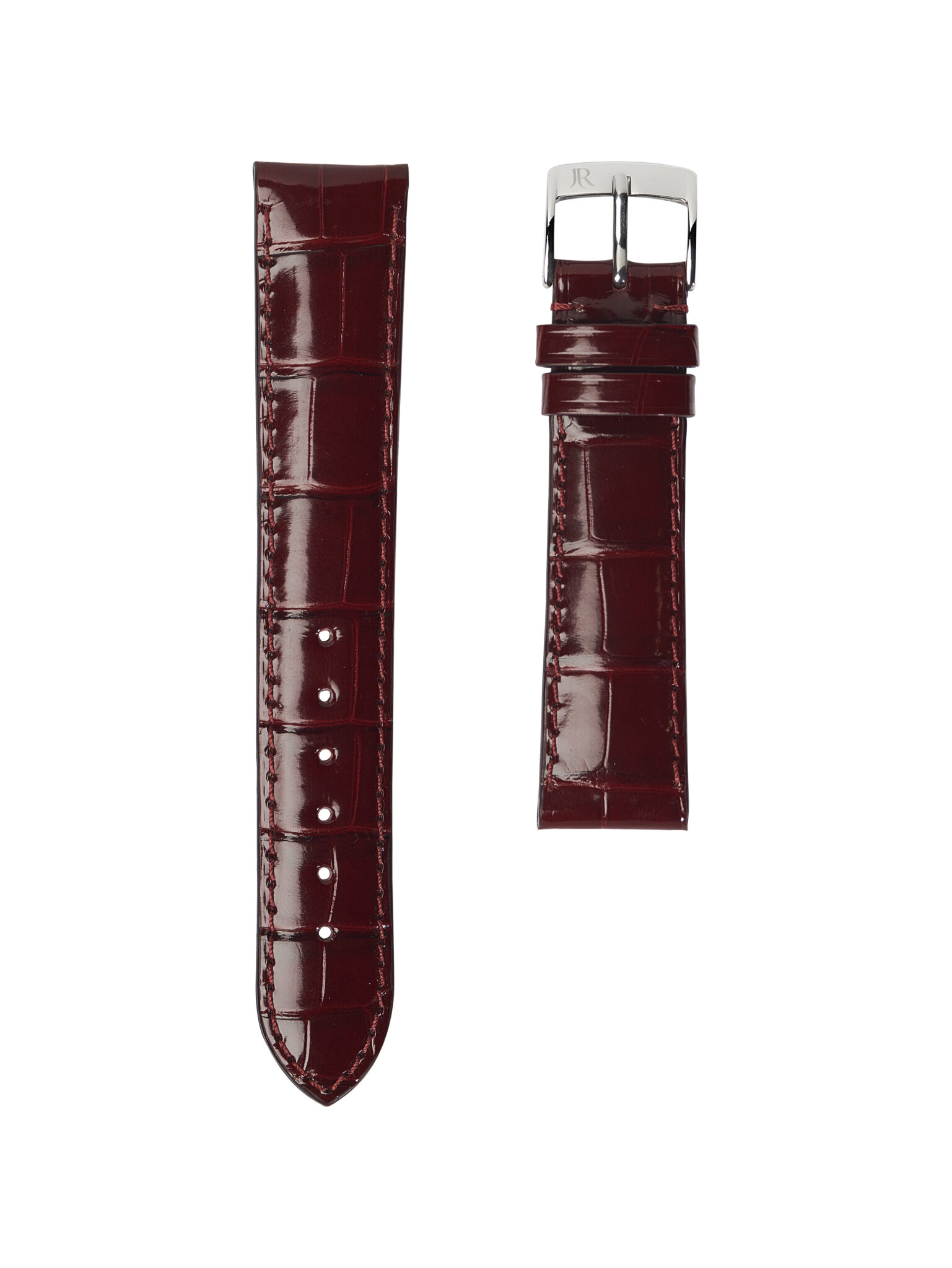 red leather valentine day watch strap