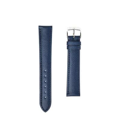 Classic 3.5 Watch strapEmbossed calfDark blue