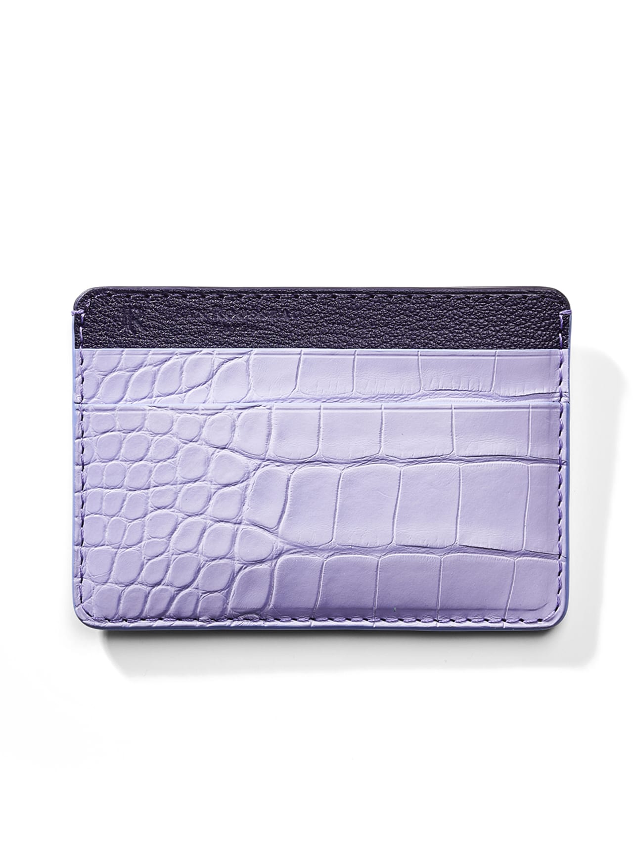 slim porte carte violet jean rousseau cuir